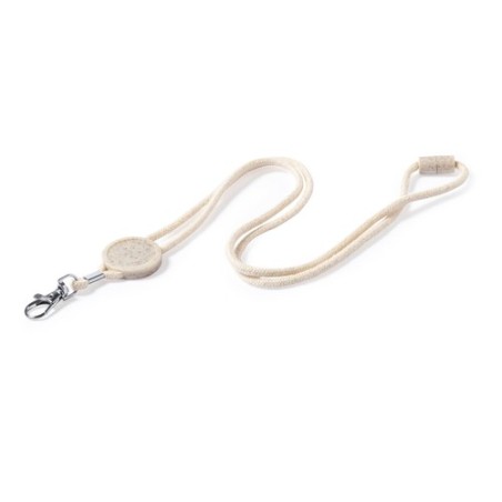 Lanyard Éco-responsable Personnalisé - Denain Matières : coton goodies publicitaire événementiel