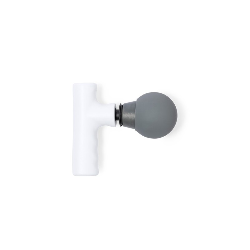 Masseur Éco-responsable Personnalisé de Relaxation Musculaire - Wally Couleurs : blanc objet promotionnel éco-responsable