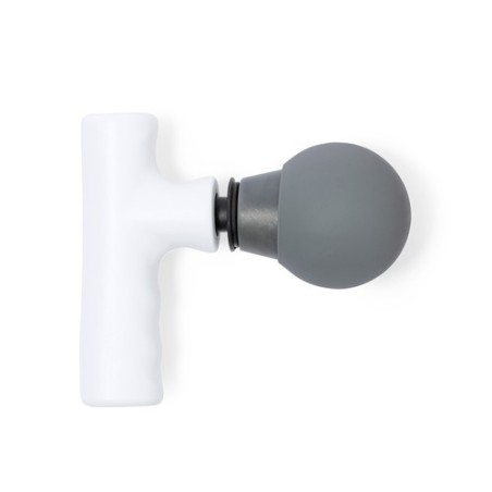 Masseur Éco-responsable Personnalisé de Relaxation Musculaire - Wally Couleurs : blanc objet promotionnel éco-responsable
