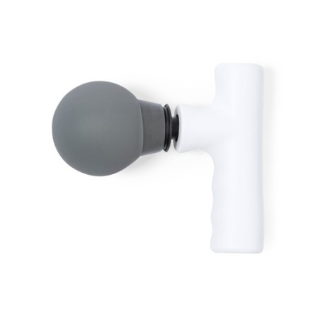 Masseur Éco-responsable Personnalisé de Relaxation Musculaire - Wally Couleurs : blanc cadeau collaborateur premium
