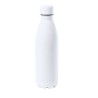 Gourde Personnalisée Publicitaire Bidon Jenings Matières : caoutchouc Couleurs : blanc personnalisation sur mesure