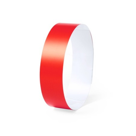Bracelet Éco-responsable Sécurisé pour Événements - Fonten Matières : Synthétique Couleurs : jaune impression logo haute qualité