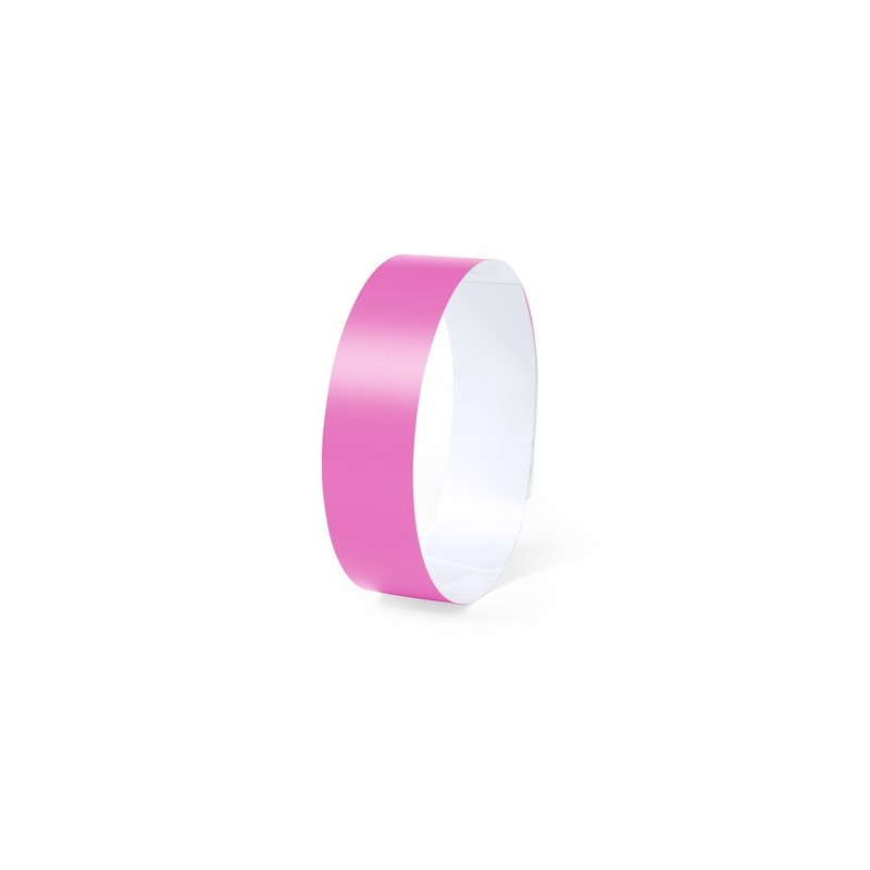 Bracelet Éco-responsable Sécurisé pour Événements - Fonten Matières : Synthétique Couleurs : jaune personnalisation sur mesure