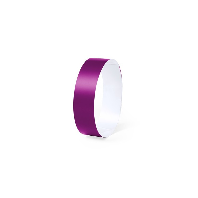Bracelet Éco-responsable Sécurisé pour Événements - Fonten Matières : Synthétique Couleurs : jaune impression logo haute qualité