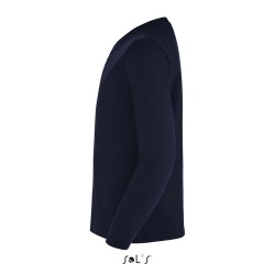 T-shirt Éco-responsable et Confortable 190g pour Enfant - IMPERIAL LSL Taille textile : XL Couleurs : french navy marquage coule