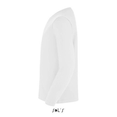 T-shirt Éco-responsable et Confortable 190g pour Enfant - IMPERIAL LSL Taille textile : XL Couleurs : blanc personnalisation rap