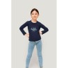 T-shirt Éco-responsable et Confortable 190g pour Enfant - IMPERIAL LSL Taille textile : XL Couleurs : blanc marquage laser ultra