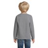 T-shirt Éco-responsable et Confortable 190g pour Enfant - IMPERIAL LSL Taille textile : XL Couleurs : gris chiné accessoire évén