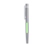 Set de Stylo et Roller Éco-responsable Personnalisé Kaylax Couleurs : argenté Matières : acier inoxydable recyclé objet publicit