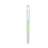Set de Stylo et Roller Éco-responsable Personnalisé Kaylax Couleurs : argenté Matières : acier inoxydable recyclé cadeau affaire