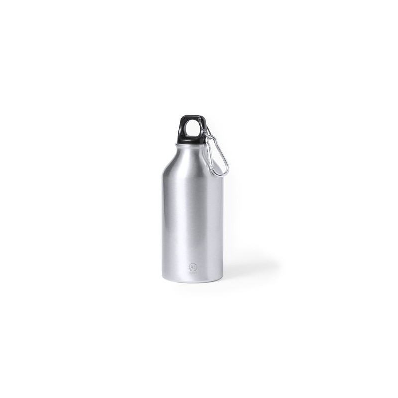 Bidon Éco-responsable Personnalisable Gourde Seirex Matières : aluminium recyclé  Couleurs : argenté