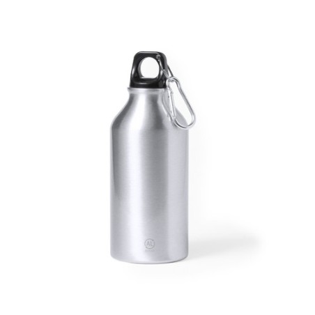 Bidon Éco-responsable Personnalisable Gourde Seirex Matières : aluminium recyclé  Couleurs : argenté