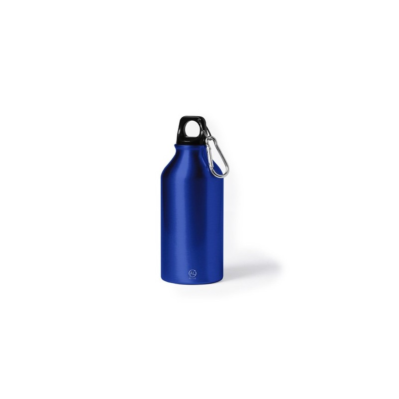 Bidon Éco-responsable Personnalisable Gourde Seirex Matières : aluminium recyclé  Couleurs : argenté impression haute définition