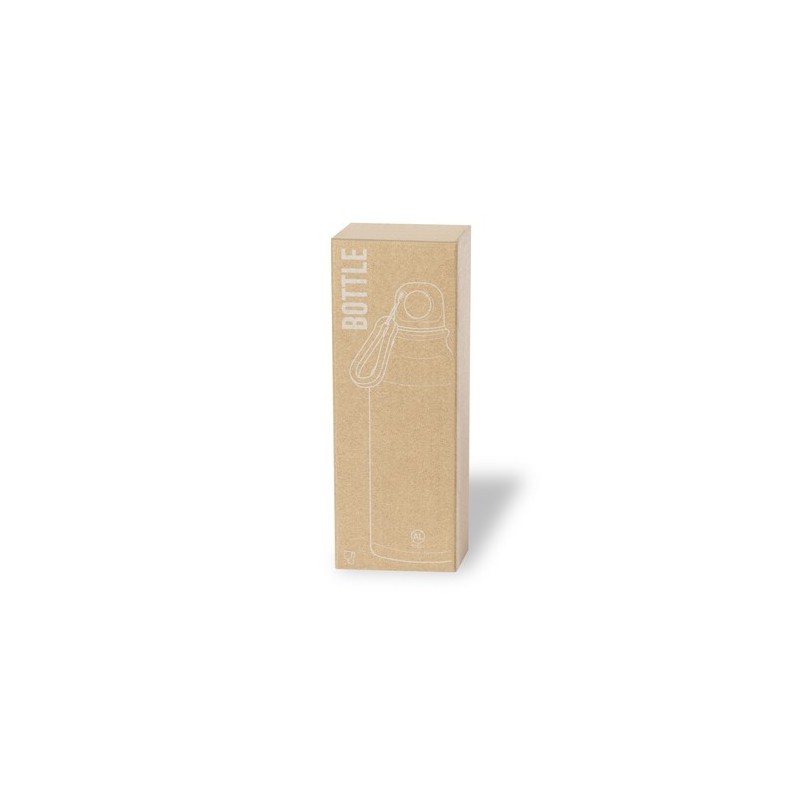 Bidon Éco-responsable Personnalisable Gourde Seirex Matières : aluminium recyclé  Couleurs : bleu objet promo petit budget