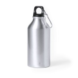 Bidon Éco-responsable Personnalisable Gourde Seirex Matières : aluminium recyclé  Couleurs : bleu impression logo haute qualité