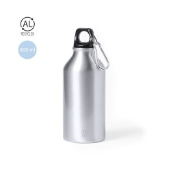 Bidon Éco-responsable Personnalisable Gourde Seirex Matières : aluminium recyclé  Couleurs : rouge impression logo haute qualité