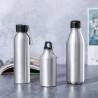 Bidon Éco-responsable Personnalisable Gourde Seirex Matières : aluminium recyclé  Couleurs : blanc impression logo haute qualité