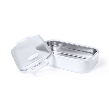 Gamelle Thermique Personnalisée Éco-responsable Veket Matières : acier inoxydable Couleurs : blanc