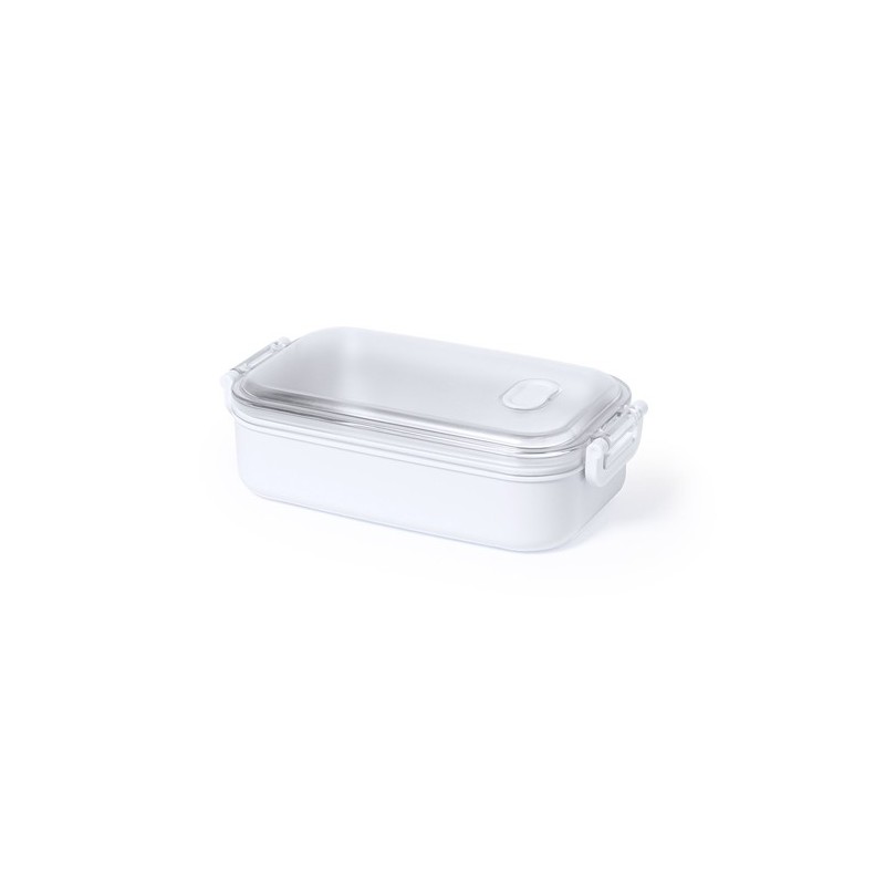 Gamelle Thermique Personnalisée Éco-responsable Veket Matières : acier inoxydable Couleurs : blanc cadeau entreprise pas cher