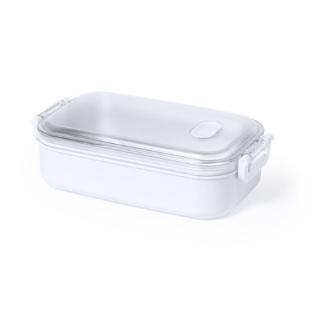 Gamelle Thermique Personnalisée Éco-responsable Veket Matières : acier inoxydable Couleurs : blanc cadeau entreprise pas cher