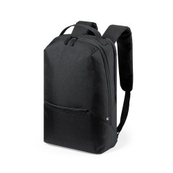 Sac à Dos Personnalisé Pratique et Durable Elanis Couleurs : noir Matières : polyester recyclé