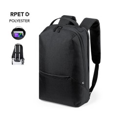 Sac à Dos Personnalisé Pratique et Durable Elanis Couleurs : noir Matières : polyester recyclé 2
