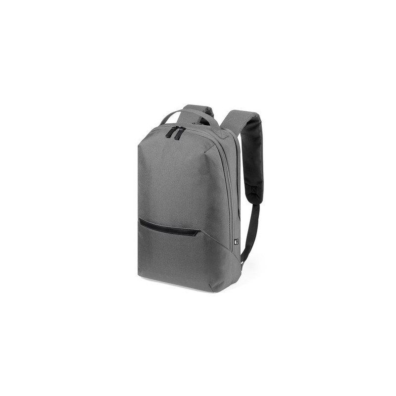 Sac à Dos Personnalisé Pratique et Durable Elanis Couleurs : noir Matières : polyester recyclé personnalisable avec votre logo