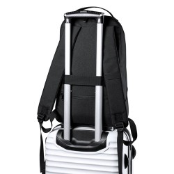 Sac à Dos Personnalisé Pratique et Durable Elanis Couleurs : gris Matières : polyester recyclé goodies personnalisé en stock