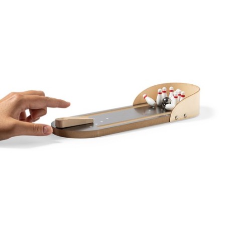 Mini-Jeu Bowling Personnalisé Strike Matières : bois impression haute définition
