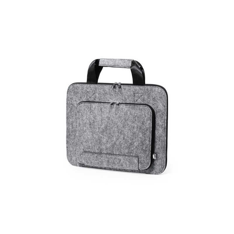 Porte-Documents Éco-responsable Pratique Personnalisé pas cher - Tanil Matières : PET recyclé Couleurs : gris cadeau entreprise 