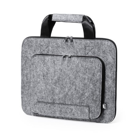 Porte-Documents Éco-responsable Pratique Personnalisé pas cher - Tanil Matières : PET recyclé Couleurs : gris cadeau entreprise 