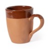 Mug Éco-responsable Personnalisé Pas Cher - Lixus Couleurs : marron Matières : argile cadeau entreprise pas cher