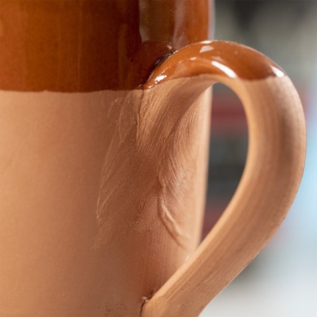 Mug Éco-responsable Personnalisé Pas Cher - Lixus Couleurs : marron Matières : argile goodies publicitaire événementiel