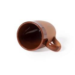 Mug Éco-responsable Personnalisé Pas Cher - Lixus Couleurs : marron Matières : argile cadeau collaborateur premium
