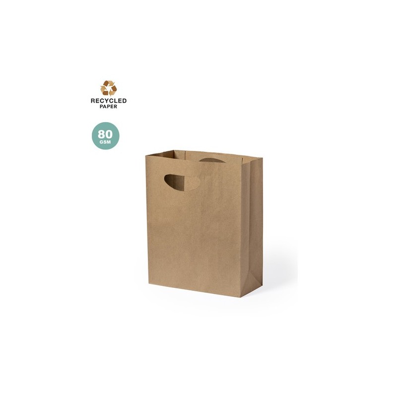 Sac Éco-responsable en Papier Personnalisé Magasin Collins pas cher Matières : papier recyclé
