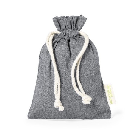 Sac Éco-responsable en Coton Recyclé Personnalisé à Prix Abordable - Karzak Matières : coton recyclé Couleurs : noir objet publi