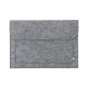 Housse Éco-responsable Personnalisée pour Ordinateur Portable Novac pas cher Matières : PET recyclé Couleurs : gris