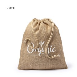 Sac en Jute Personnalisé Éco-responsable Idéal pour Votre Marque - Vagan Matières : jute