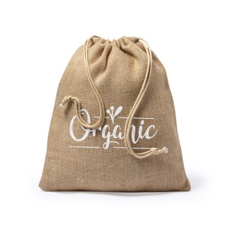 Sac en Jute Personnalisé Éco-responsable Idéal pour Votre Marque - Vagan Matières : jute cadeau entreprise pas cher