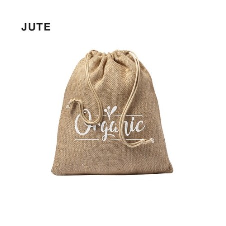Sac en Jute Personnalisé Éco-responsable Idéal pour Votre Marque - Vagan Matières : jute goodies publicitaire événementiel