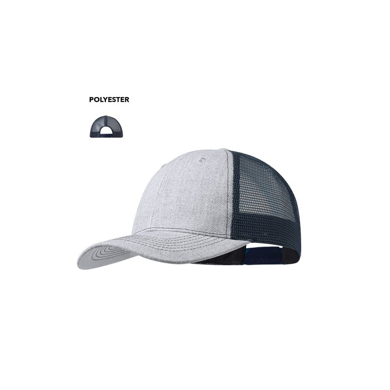 Casquette Publicitaire Personnalisée Danix Matières : polyester Couleurs : blanc goodies publicitaire événementiel