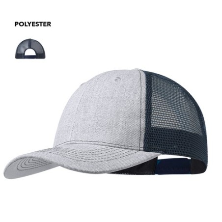 Casquette Publicitaire Personnalisée Danix Matières : polyester Couleurs : blanc goodies publicitaire événementiel