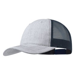 Casquette Publicitaire Personnalisée Danix Matières : polyester Couleurs : bleu marine cadeau entreprise pas cher