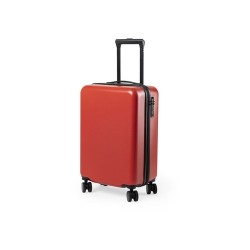 Trolley Personnalisé Sécurisé et Résistant - Valise Hessok Pas Cher Matières : Polycarbonate (PC) Couleurs : rouge