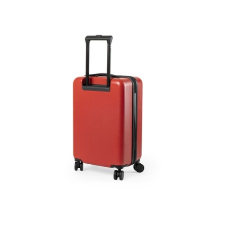 Trolley Personnalisé Sécurisé et Résistant - Valise Hessok Pas Cher Matières : Polycarbonate (PC) Couleurs : rouge personnalisat