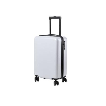 Trolley Personnalisé Sécurisé et Résistant - Valise Hessok Pas Cher Matières : Polycarbonate (PC) Couleurs : rouge cadeau client