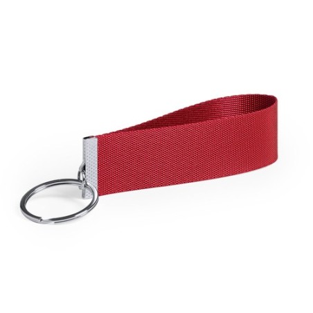 Porte-Clés Personnalisé Publicitaire Tofin Matières : polyester Couleurs : bleu marquage laser ultra précis