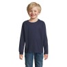 T-shirt Éco-responsable et Confortable 190g pour Enfant - IMPERIAL LSL Taille textile : L Couleurs : french navy objet publicita