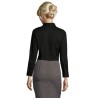 Chemise Femme Personnalisée 140g Confortable pas cher - EDEN Taille textile : 3XL Couleurs : noir livraison express 24h 48h