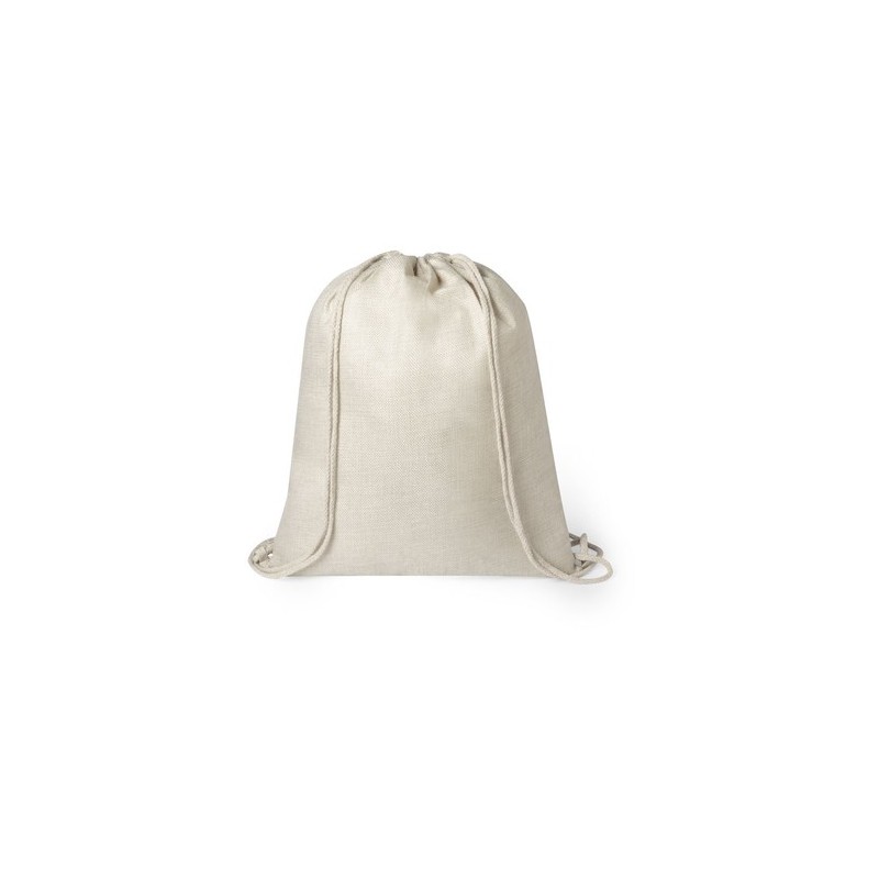 Sac à Dos Éco-responsable et Pratique Sublimation Lizcom Matières : polyester Couleurs : naturel